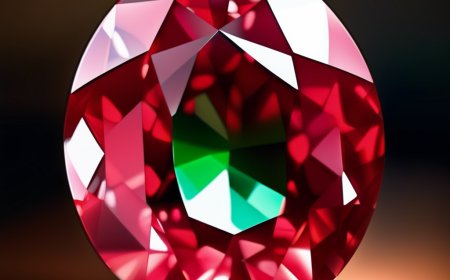 Rubin - Der leuchtende König der Edelsteine: Entdecken Sie die geheimen Kräfte des Rubins!