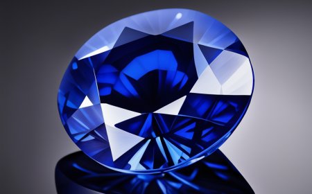 Saphir - Der Stein der Weisheit und Könige: Tauchen Sie ein in die verzaubernde Welt dieses edlen Edelsteins!