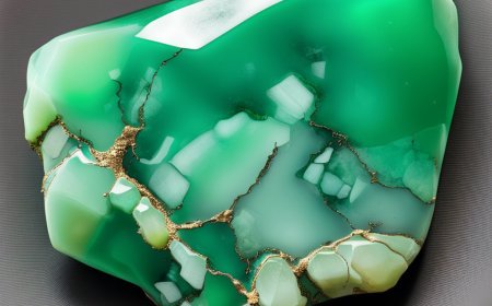 Chrysopras: Ein Grüner Edelstein von Unvergleichlicher Kraft und Heilkraft