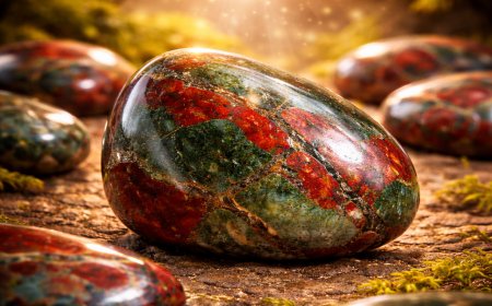 Drachenblut-Jaspis: Kraft, Mut und Schutz in einem mystischen Edelstein